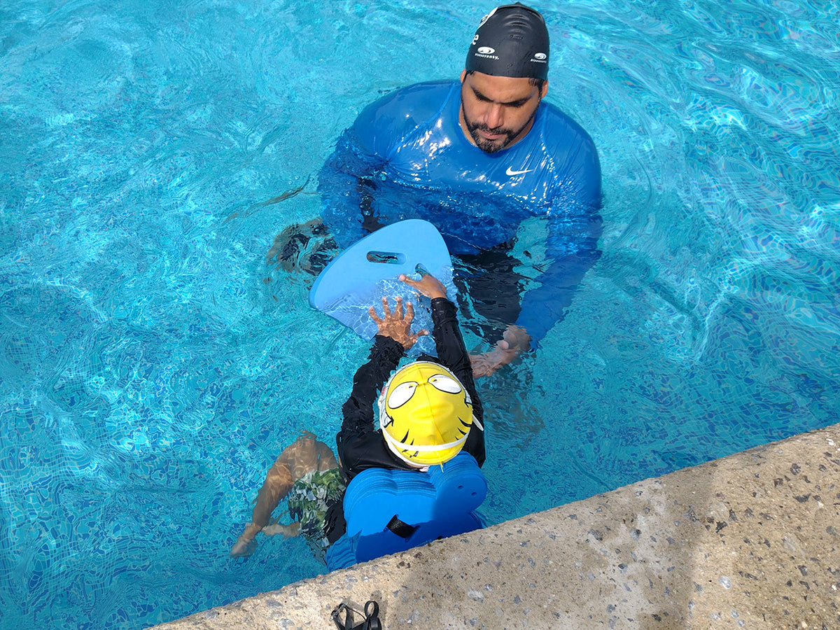 Tabla Medusa Marmoleada de Eva Apoyo Natación
