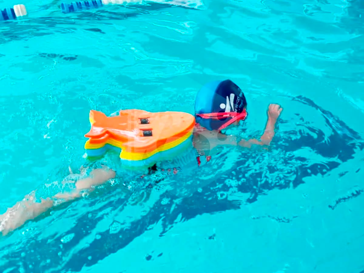 Cinturón Pez para Niños apoyo Natación