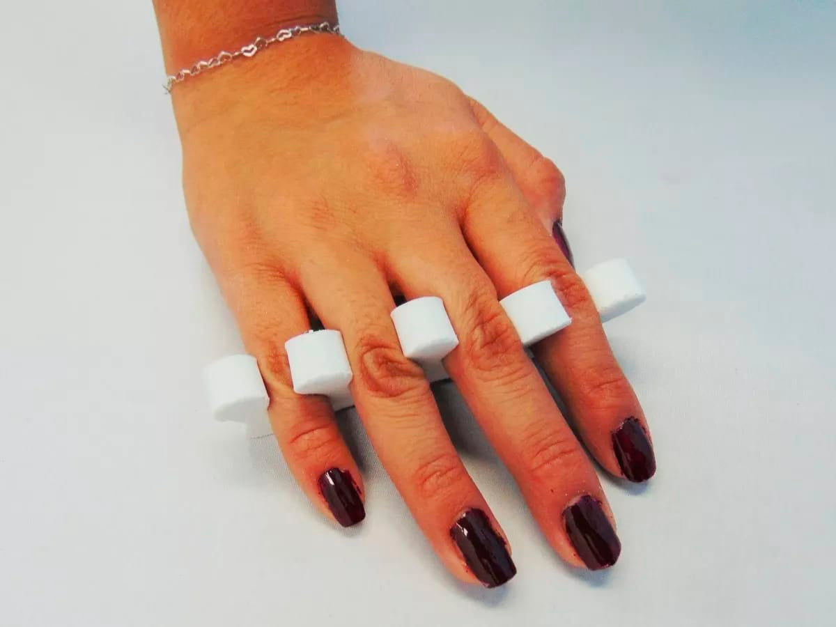 1000 Separadores de Dedos Mayoreo Spa Manicure