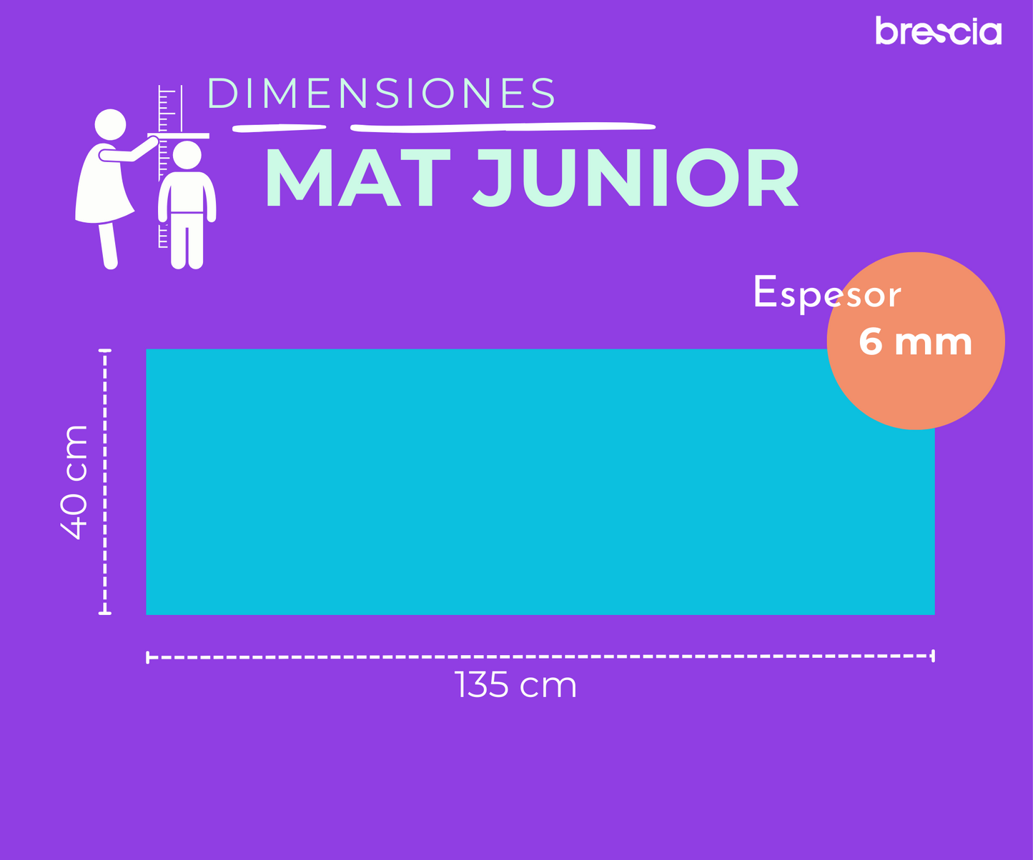 Mat para Yoga Junior 6mm