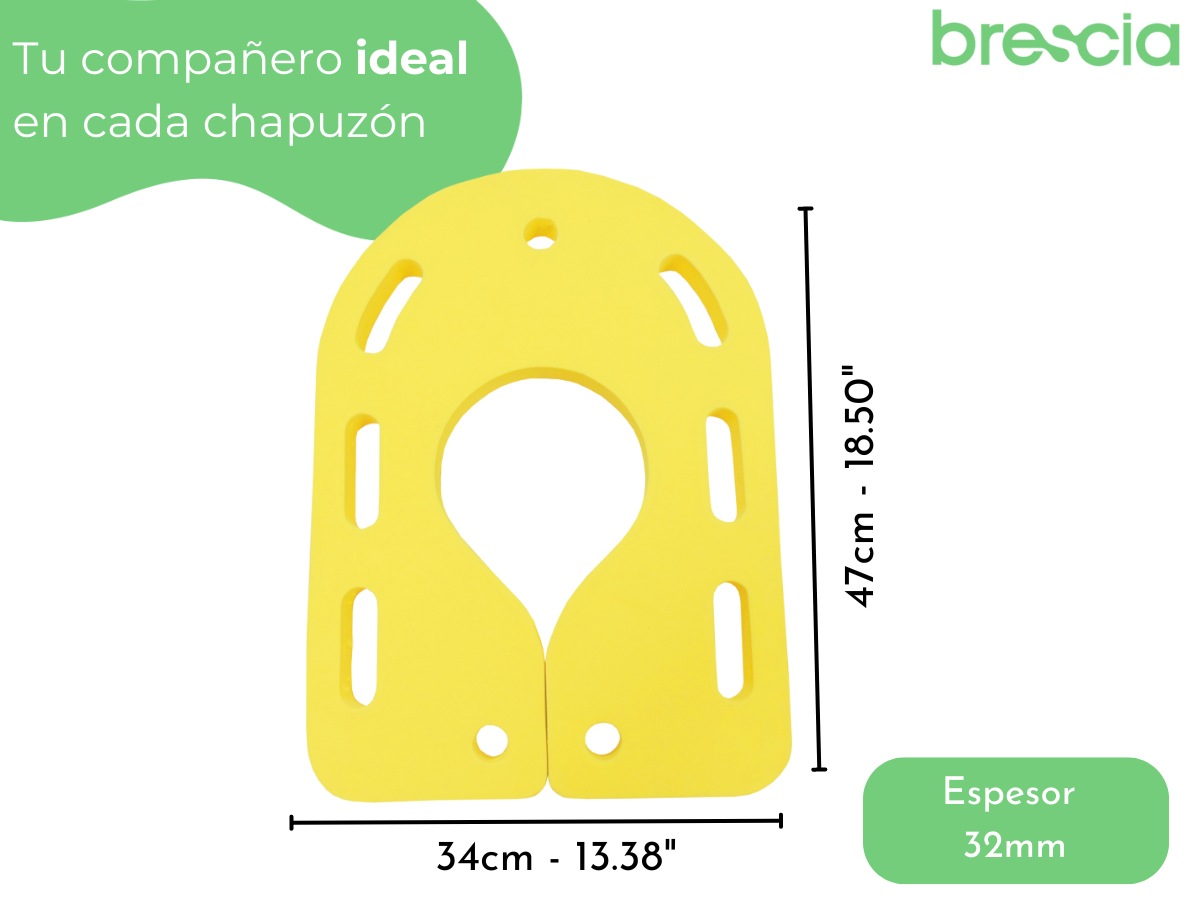 Tabla y Collarín Tritón para Natación y Aquafitness