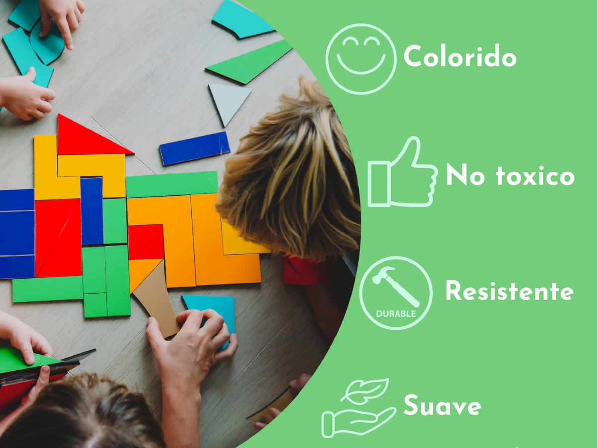5 pzas de Tangram