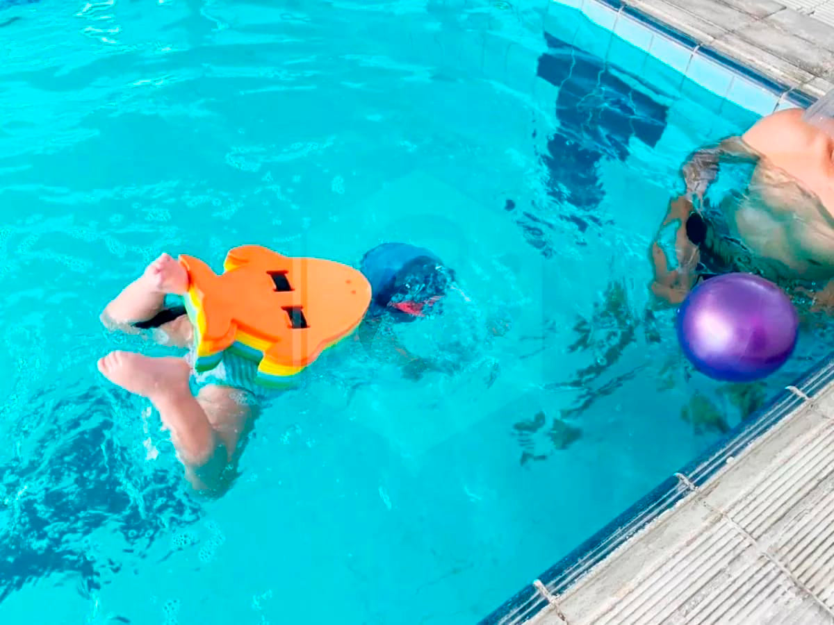 Cinturón Pez para Niños apoyo Natación