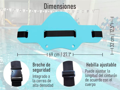 Cinturón Grande Ajustable apoyo Natación