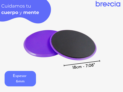 20 pares de Discos Sliders Fitness