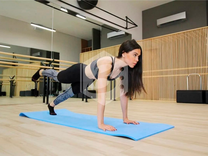 5 Pzas Tapete Mat para Yoga y Pilates 6mm 150cm x 56cm.
