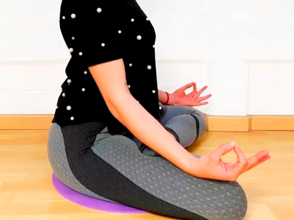 Tapete Circular Tiny para Yoga, Fitness y Ejercicio