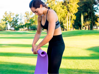 Tapete Para Yoga y Pilates 6mm 150cm x 56cm.