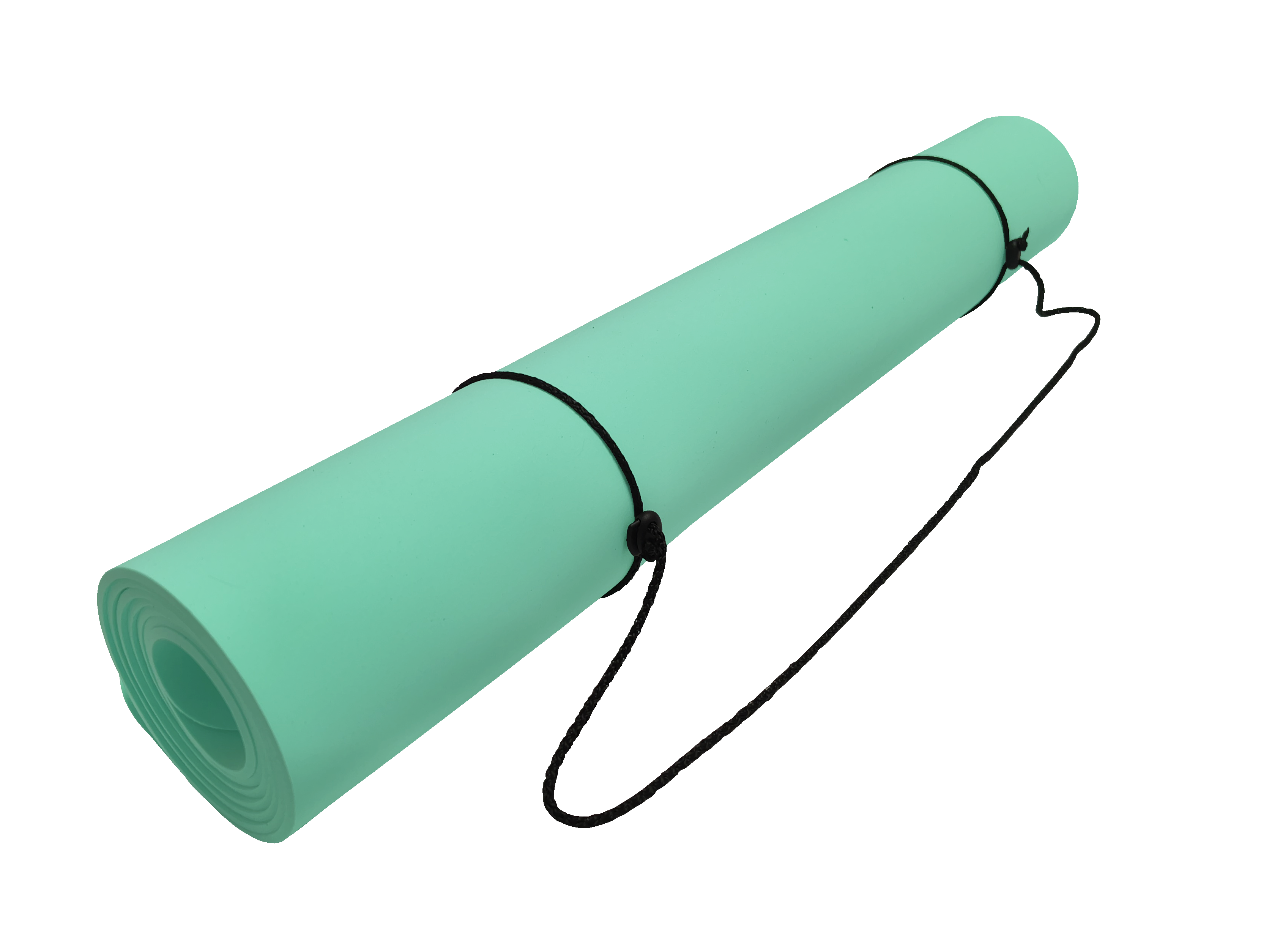 Tapete de Yoga 4mm Antideslizante EVA 180x65 cm con Strap | Ligero y Fácil de Transportar