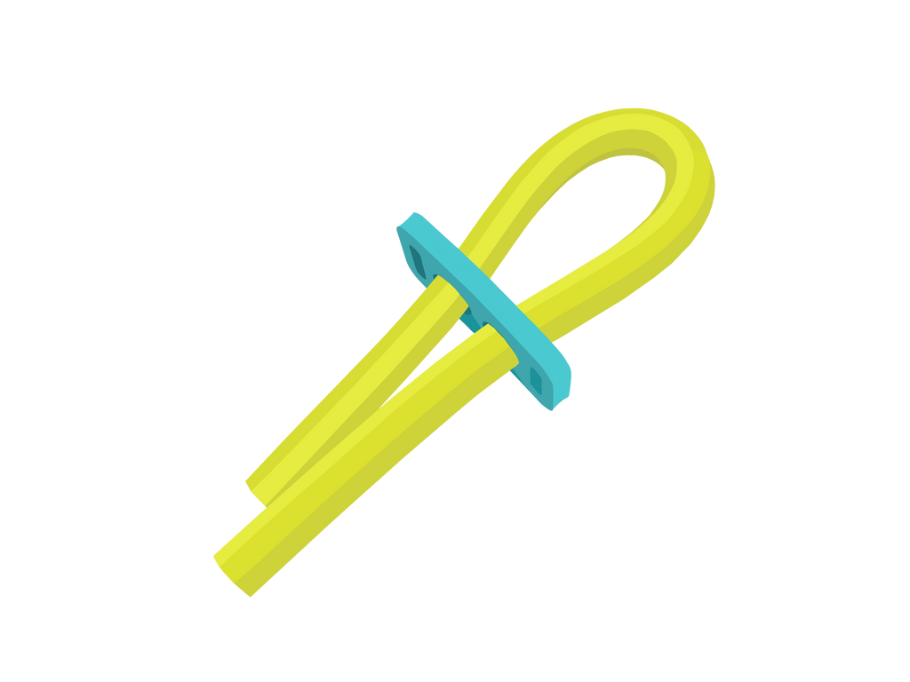 Popote Noodle con conector para Natación